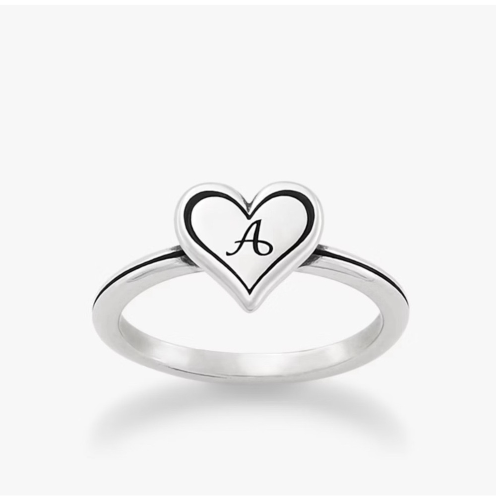 COPY - James Avery A initial ring
Size 7!